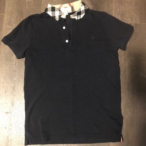 Burberry boys polo top size 12  good condition
